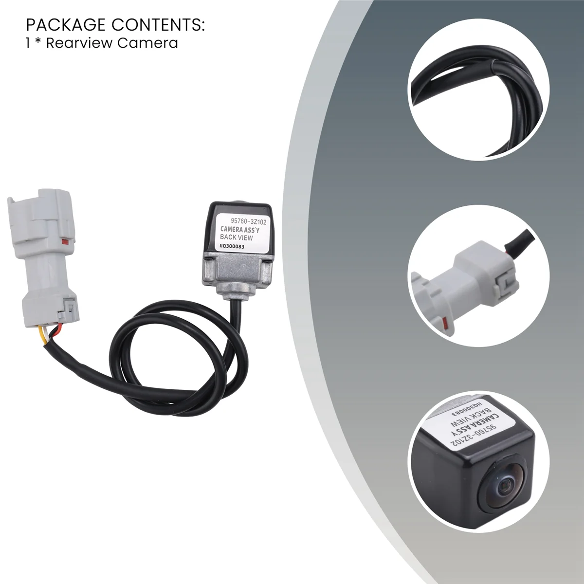 X46A_Auto-Rückfahrkamera-Baugruppe für Hyundai I40 2011–2015 95760-3Z102