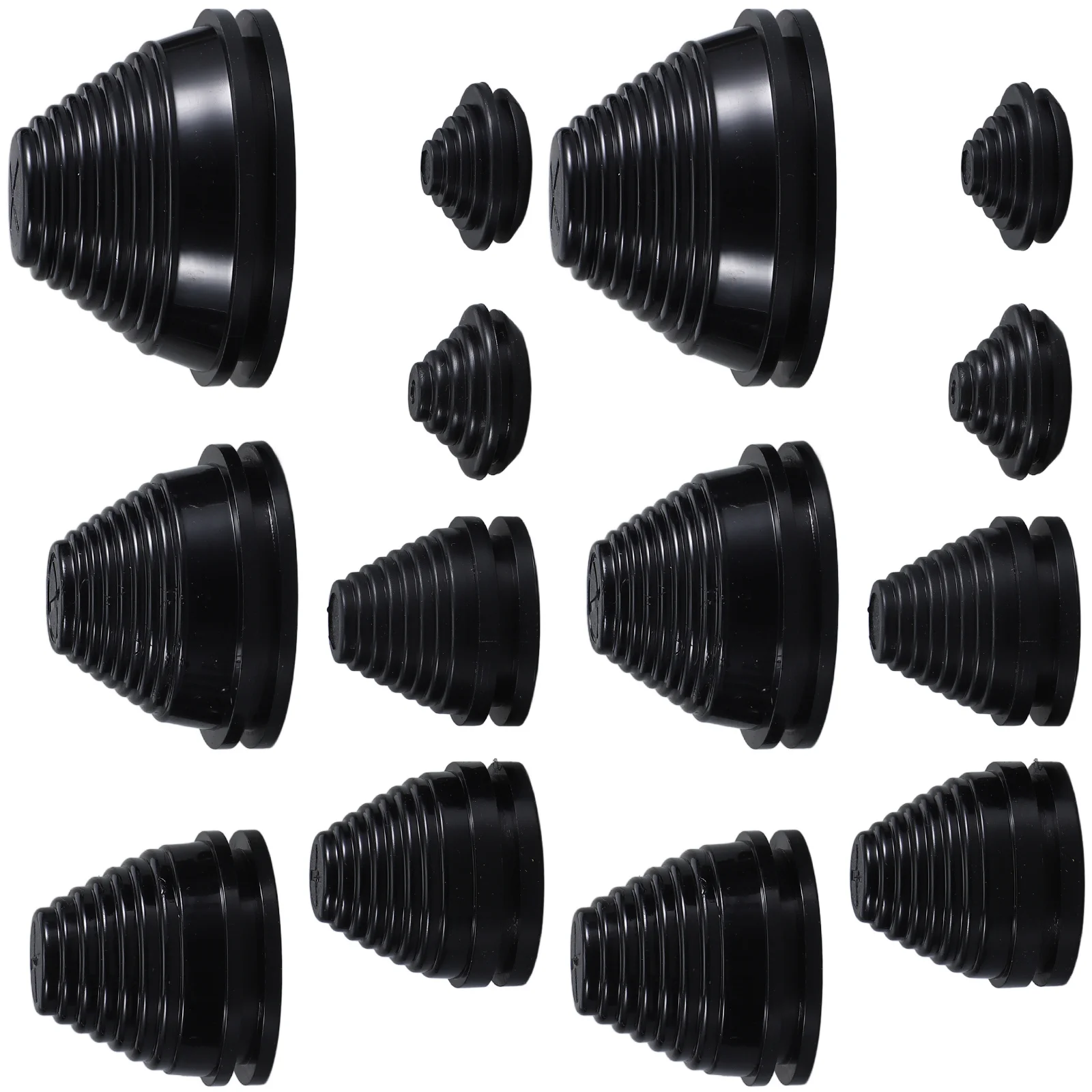 

14Pcs Rubber Gaskets Cable Grommets Protective Sleeve for Wire Hole Plug Cord Grommet Wire Protection Gasket for Distribution