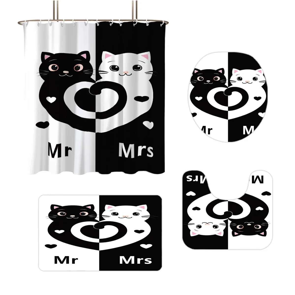 4Pcs Valentine's Da…