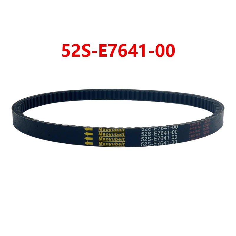 Courroie d'entraînement dentée en caoutchouc 52S-E7641-00 pour Yamaha HW125 HW151 HW 125 151 Xenter XC125R courroie d'embrayage de transfert majesté S