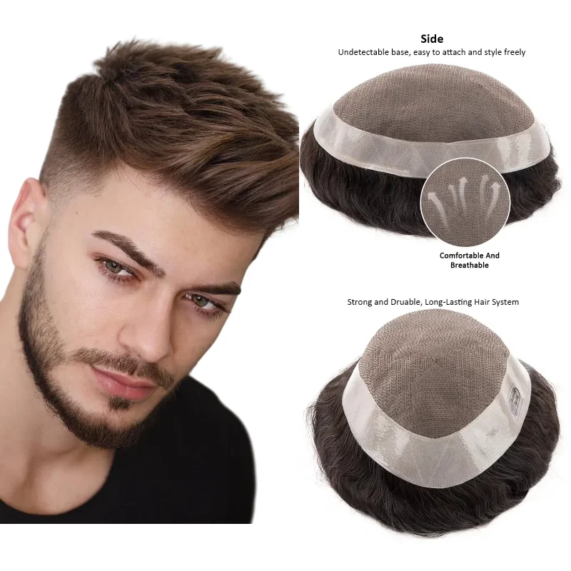 Men's Hair System D… - image