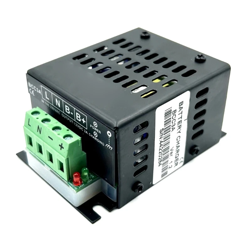 2025 New Car Intelligent 12V Generator Battery Maintainer Suitable for Diesels Generators Gensets and Vehicle with LED