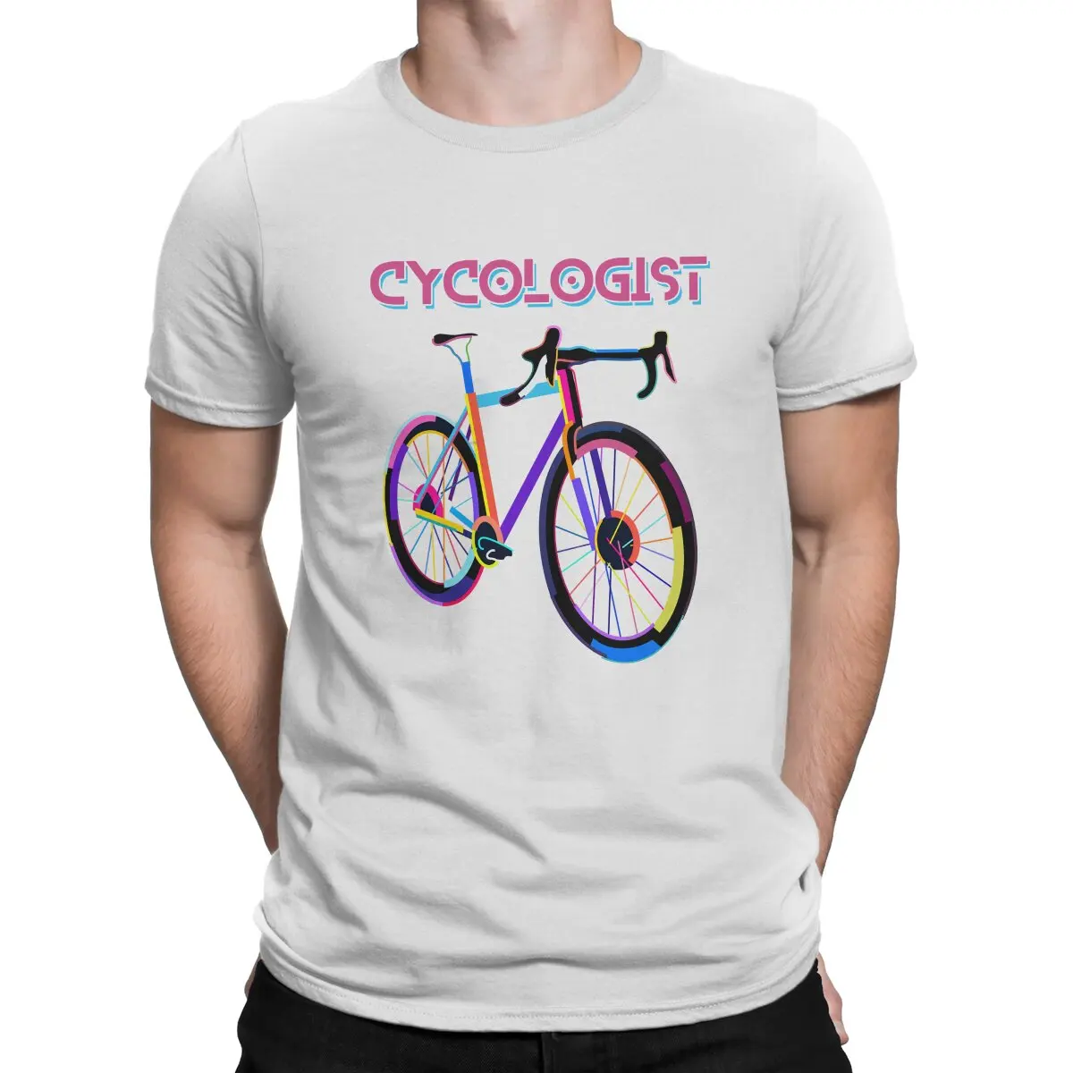 Cyclist Cycling Cycologist Colorful Classic Special TShirt Cycling Sport Mountain Bike Casual Polyester T Shirt Stuff For Adult