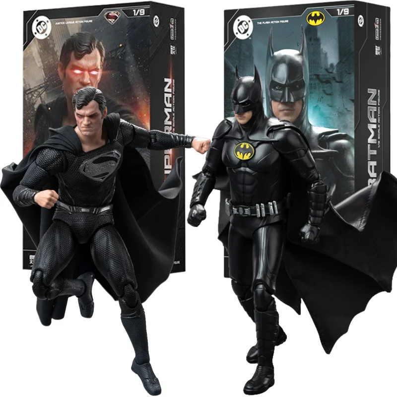 

Fondjoy Dc Michael Keaton Bruce Wayne Black Superman-Val-Zod 2.0 Series Action Figures Joints Movable Model Toys Birthday Gifts