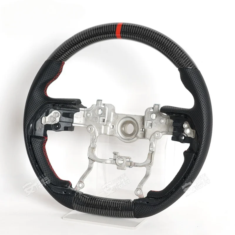 For Toyota Tacoma/Tundra/Supra/Sequoia (New Model) Real Carbon Fiber Steering Wheel (Off-Road Modified Part)