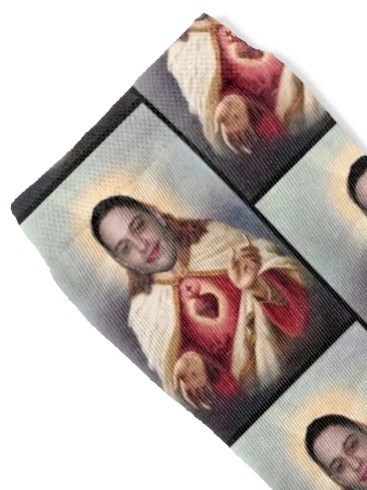 Pete Davidson as Jesus Socks designer shoes funny sock Women's Socks Men's