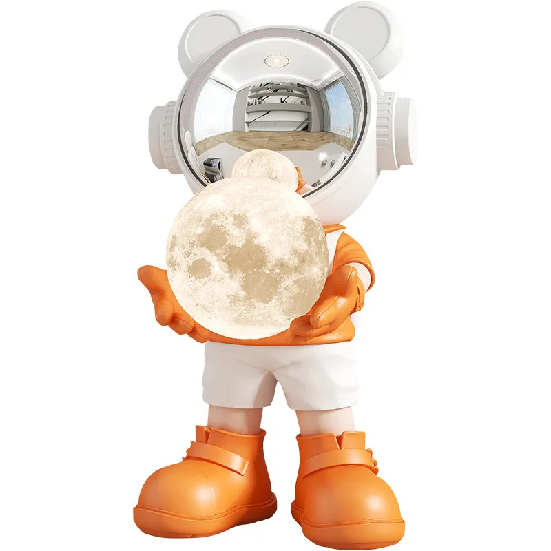 

Home Decoration Resin Crafts Modern Simple Style Animal Astronaut Furniture Ornaments Household Gifts Desktop Decoration