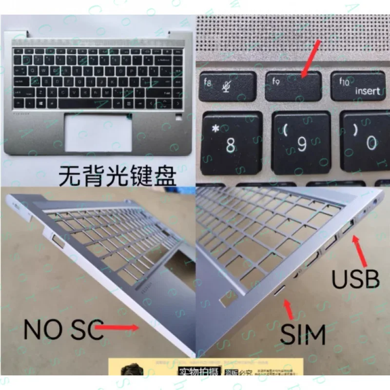 

Новая крышка для подставки для рук ноутбука без подсветки с клавиатурой для HP Probook 440 G8 445R G8 G9 G10 ZHAN66 14