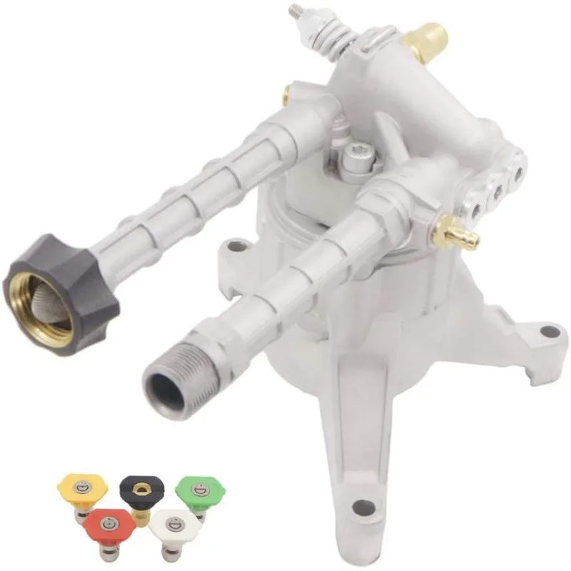 

Pressure Washer Pump for SRMW22G26-EZ 2.2G24, 2.2 GPM 2600-2800 PSI for TroyBilt Karcher Craftsman Generac Fits Most 7/8"