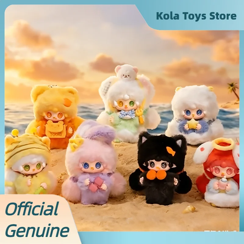 

Оригинальные плюшевые куклы-подвески Yooki Cute Defeats The World Series Blind Box, фигурки Yooki, игрушки в таинственных коробках, подарки на день рождения