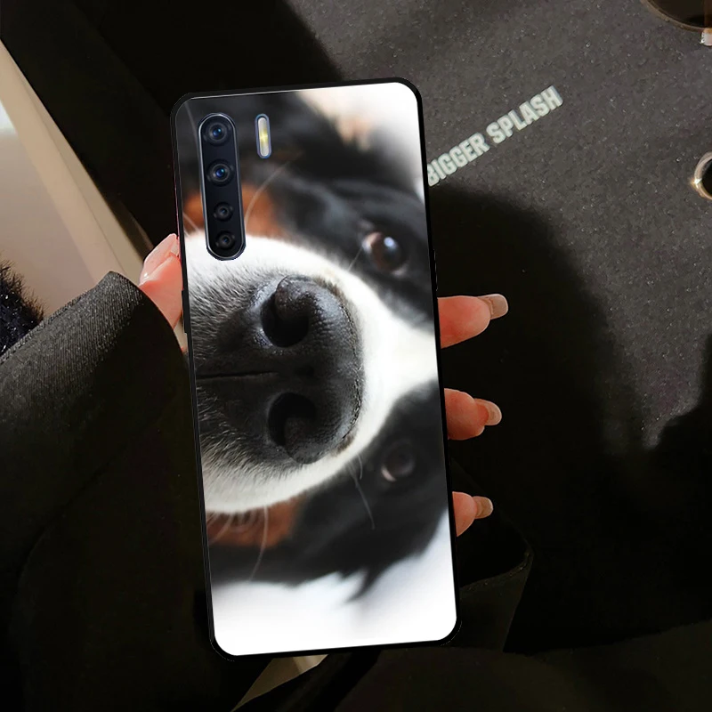 Bernese Mountain Dog Case For Oppo A18 A38 A58 A78 A98 A40 A60 A80 A96 A76 A16 A94 A74 A54 A15 A17 A57 A77 A6 Pro - view 5