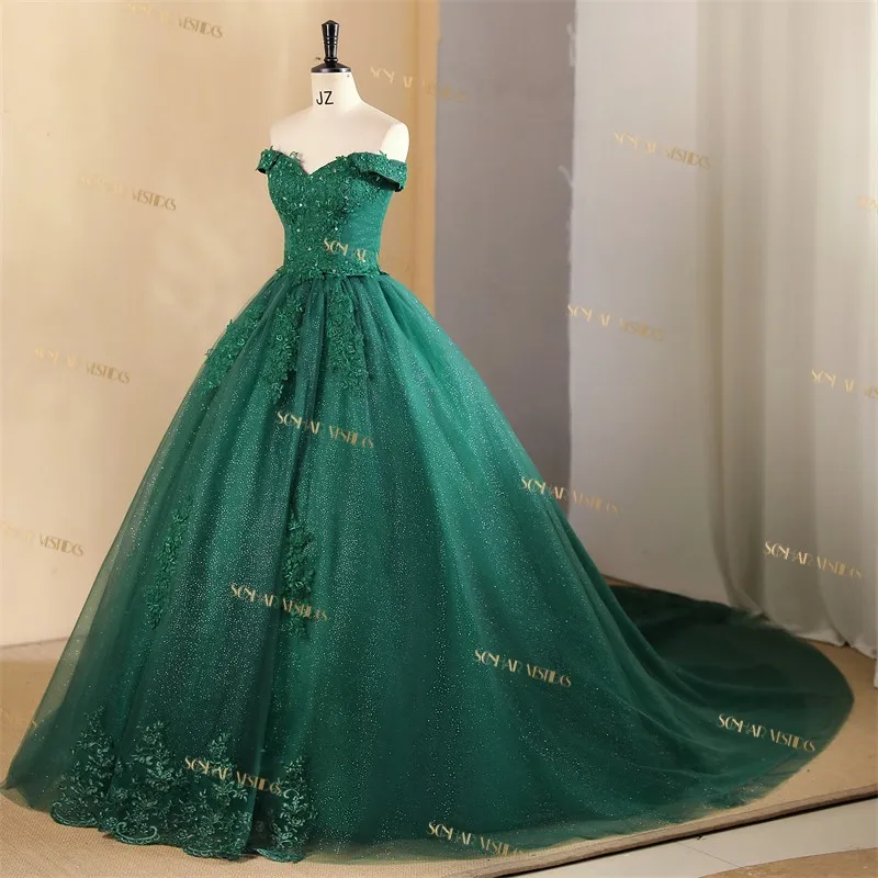 2 Styles Birthday Party Dress Elegant Quinceanera Dresses Ball Gown Formal Prom Graduation Dress Sonhar Vestidos 2024 New