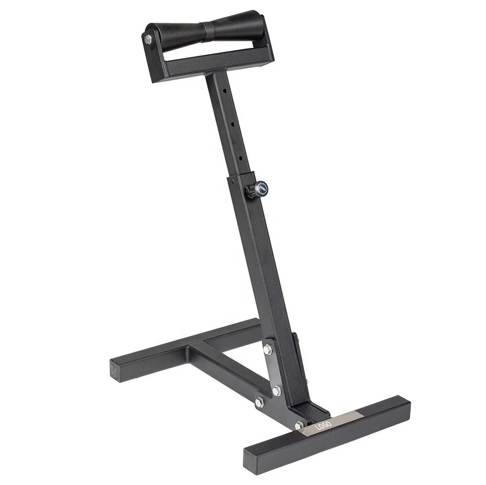 Multi-Functional Adjustable Barbell Storage Stand Landmine Base for Home Gym