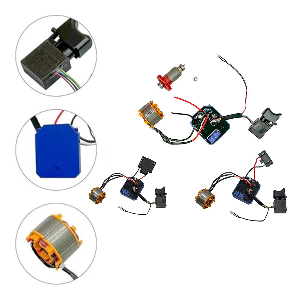 

Motor Assembly Control Board For 21V Brushless Electric Wrench Motherboard Electric Dril Brushless Motor Assembly