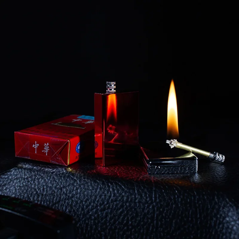 Personality without ten thousand matches portable metal igniter as a gift Halloween outdoor flame gun cigarette accessories