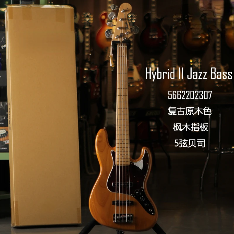 Integrated 2 Generation Electric Bass Fender Japan Hybrid II Jazz/P Bass Advanced Upgrade