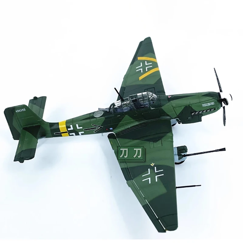 Diecast 1:72 Scale Stuka JU87G2 JU-87 JU87 bomber Alloy Finished Simulation Model Souvenir Gifts For Adult Boy