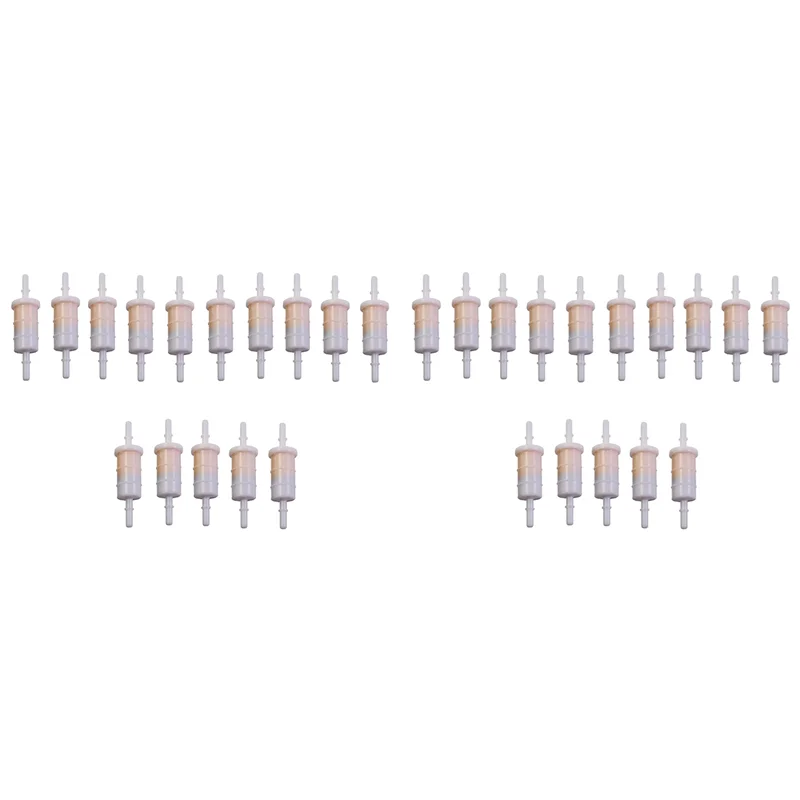 

B07A-30Pcs 8Mm 5/16Inch Fuel Filter For Mercury Marine Outboard Engine 35-879885T 35-879885Q 30-400Hp Gas Water Separator