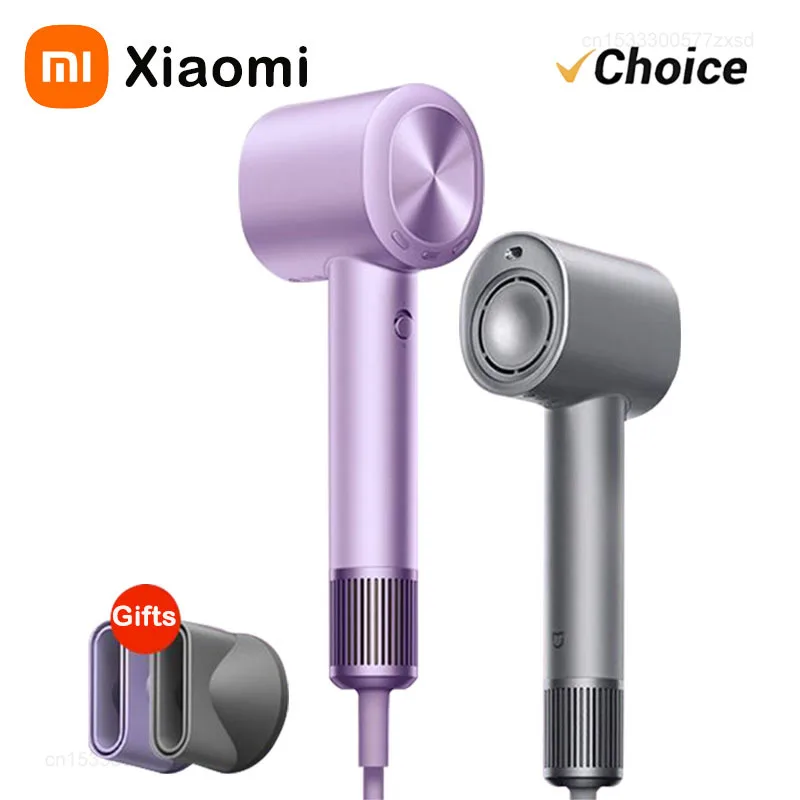 

Высокоскоростной фен Xiaomi Mijia H701 с ионизацией, 4 температурных режима и 3 скорости, профессиональный ионный фен 1600 Вт, быстрая сушка 110 000 об/мин