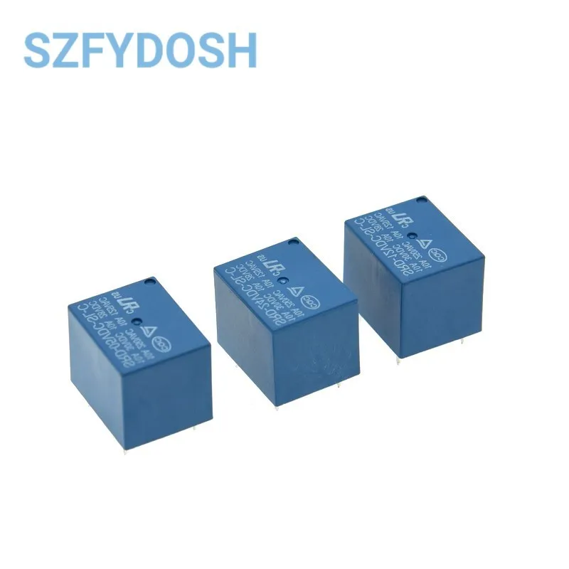 Relay SRD-05VDC-SL-C SRD-03 05 06 09 12 24 12VDC-SL-C 5PINS 3V 5V 9V 6V 24V 12V High-quality 10A 250VAC 5PIN