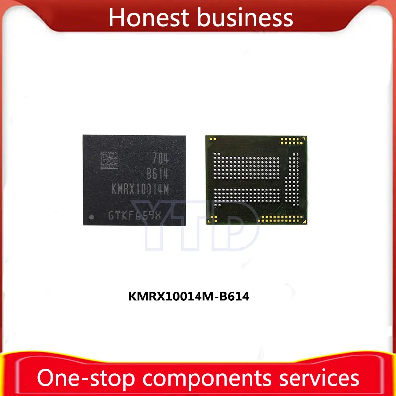 100% Working 1 Piece KMRX10014M-B614 100% Quality EMCP BGA221 32G+32 Chip Mobile Phone Hard Disk Memory KMRX10014M 32GB+32