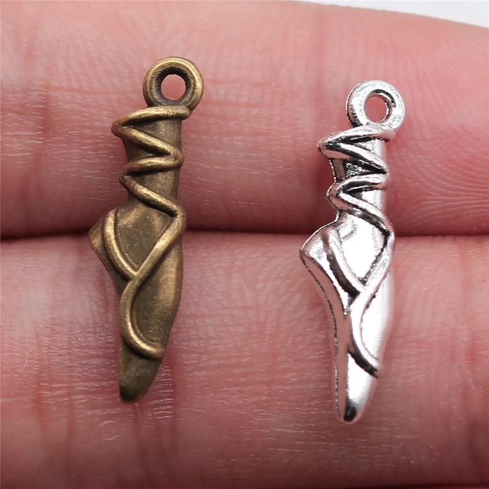 Vintage Dancing Boy And Girl Figure Charms Pendant For Jewelry Making Bracelet Necklace Craft Bulk