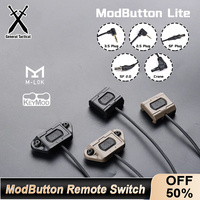 WADSN Tactical Pressure Remote Switch Dual Function Tail ModButton crane plug PEQ15 DBAL A2 Laser AR15 Airsoft M600flashLight