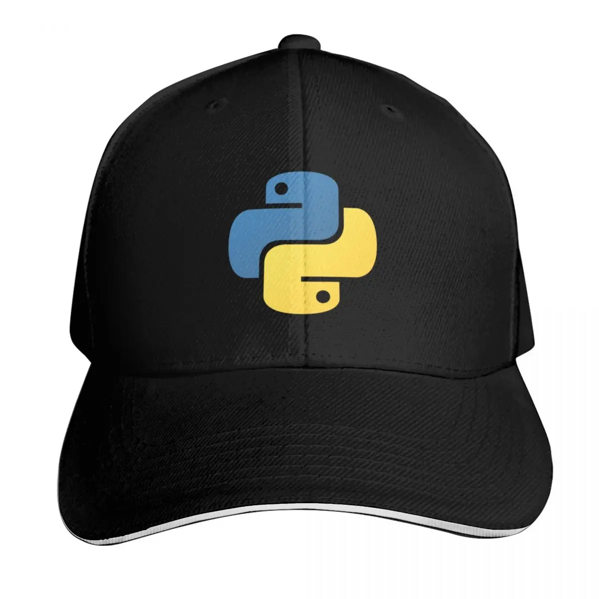 python programming language logo Baseball Cap Hat Luxury Brand hats on offer Bobble Hat Uv Protection Solar Hat Hats Man Women's