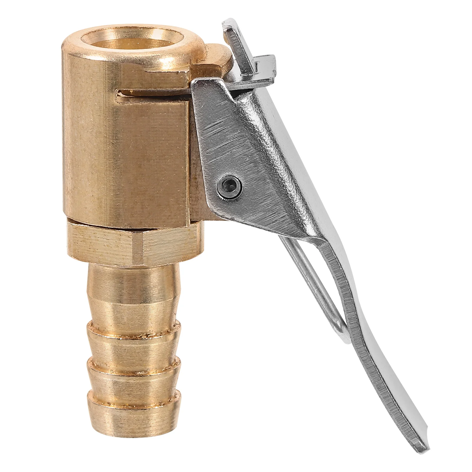 

Air Pump Adapter Tire Chuck for Tires Inflator Pneumatic Quick Connect Compressor Iron Inflate Locking Clip kit clip compressor