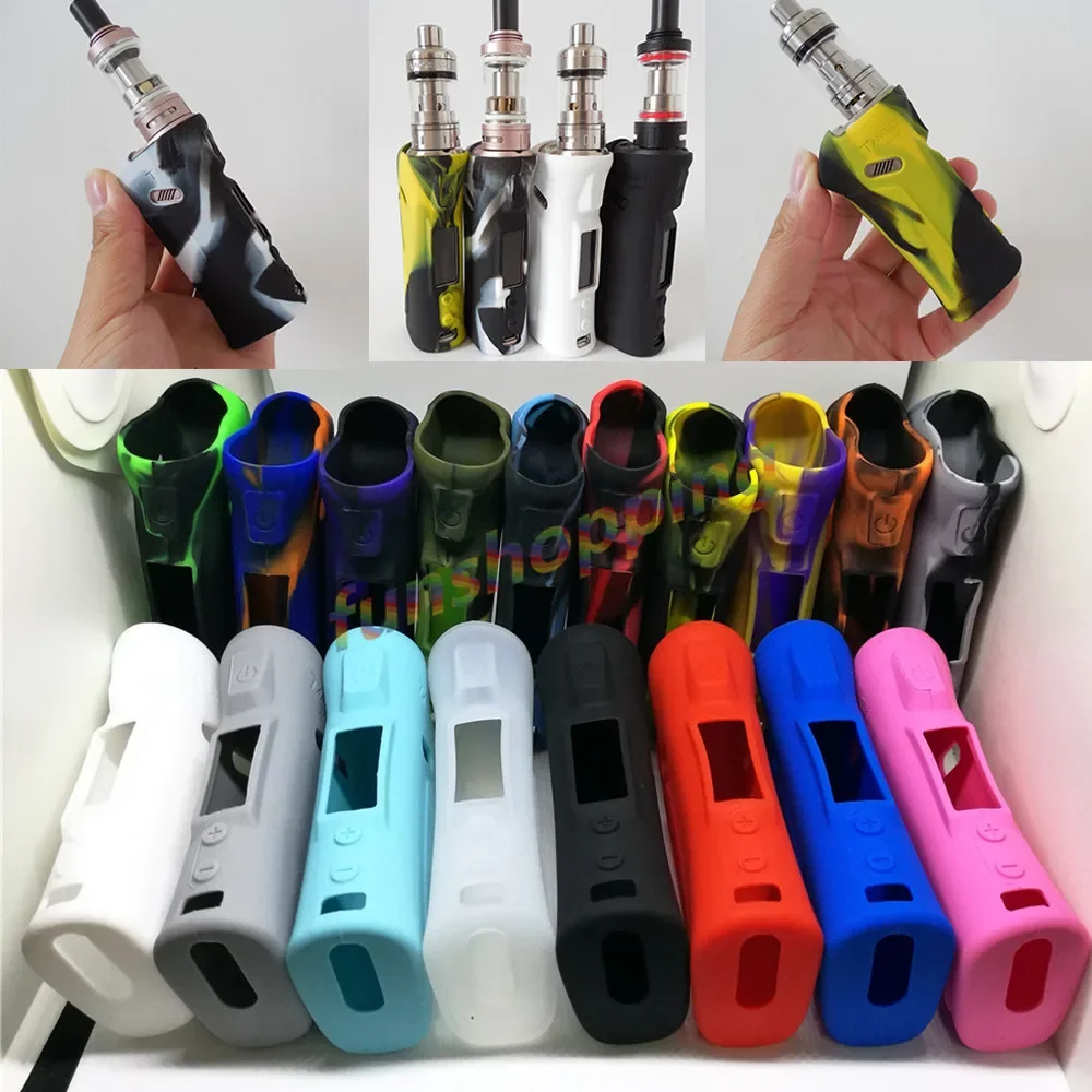 Colore di alta qualità casuale per Target 75 W TC Box Mod custodia in silicone/manica/pelle/copertura/adesivo per Vaporesso Target 75 W Box Mod