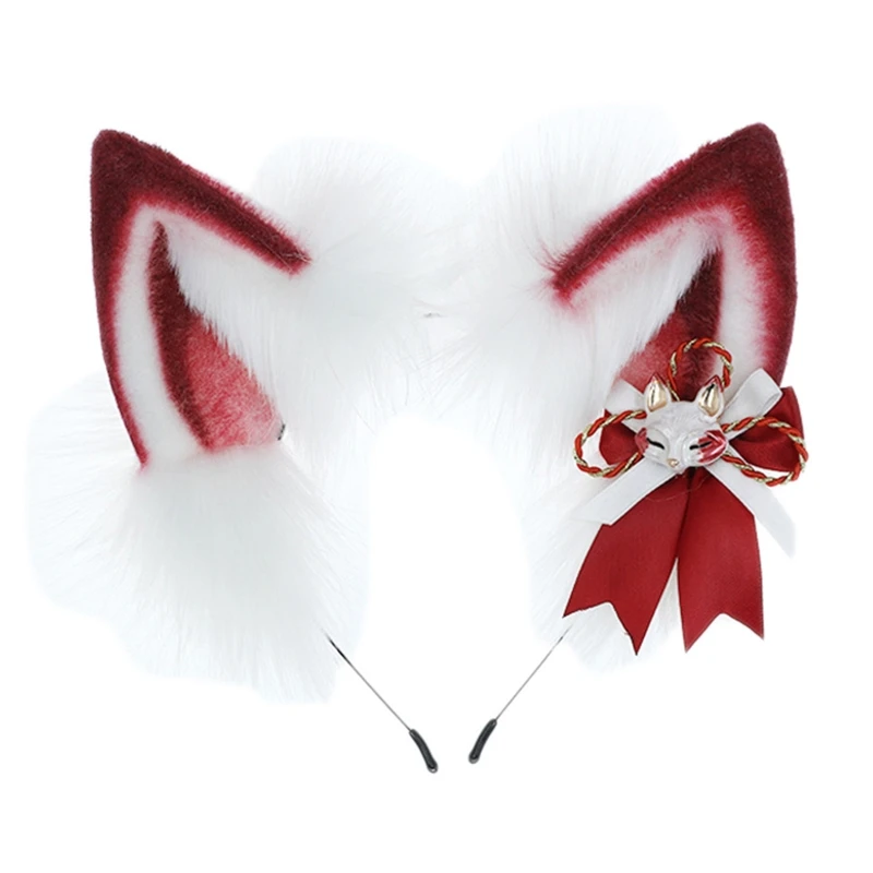 Cute Animals Fox Ears Durable Hair Hoop Women Headband Makeup Hair Accessories Drop Shipping