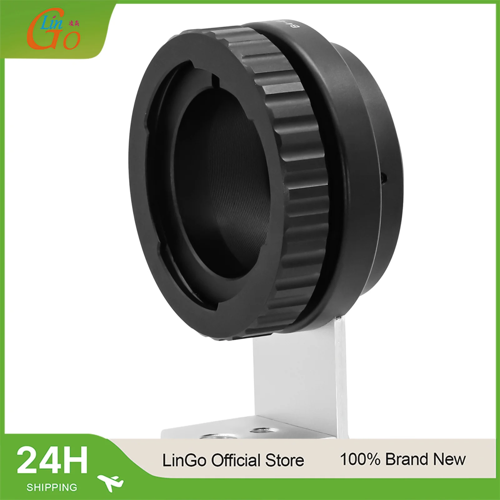 LinGo B4-EOS M Adapter Ring For B4 2/3" Mount Lens And For Canon EOS EF-M Mount Camera EOS M M10 M100 M2 M3 M6 M62 M5 M50