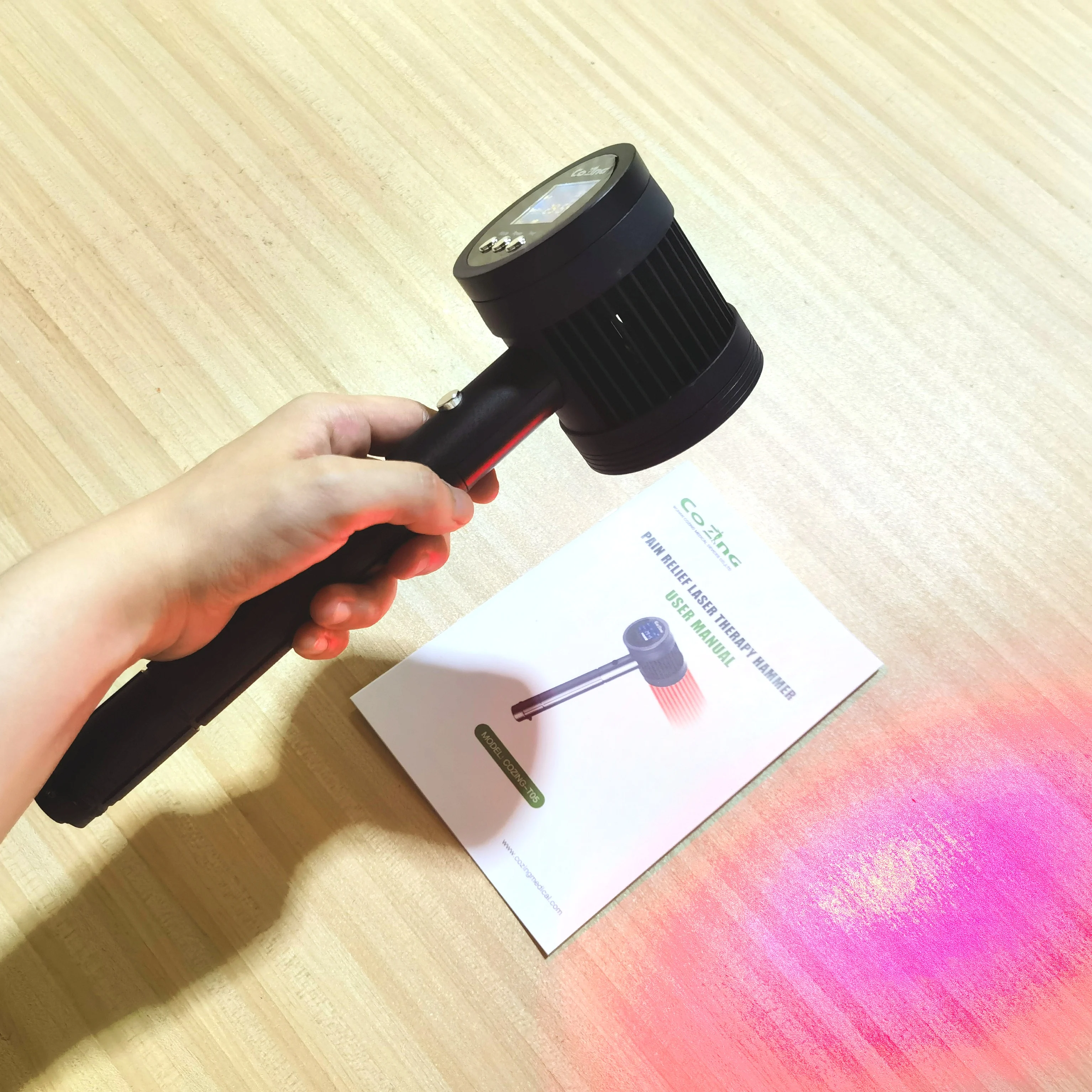 

650nm*19 Red & 808nm*6 Near Infrared Cold Laser for Back/Knee Pain & Anti-Inflammation