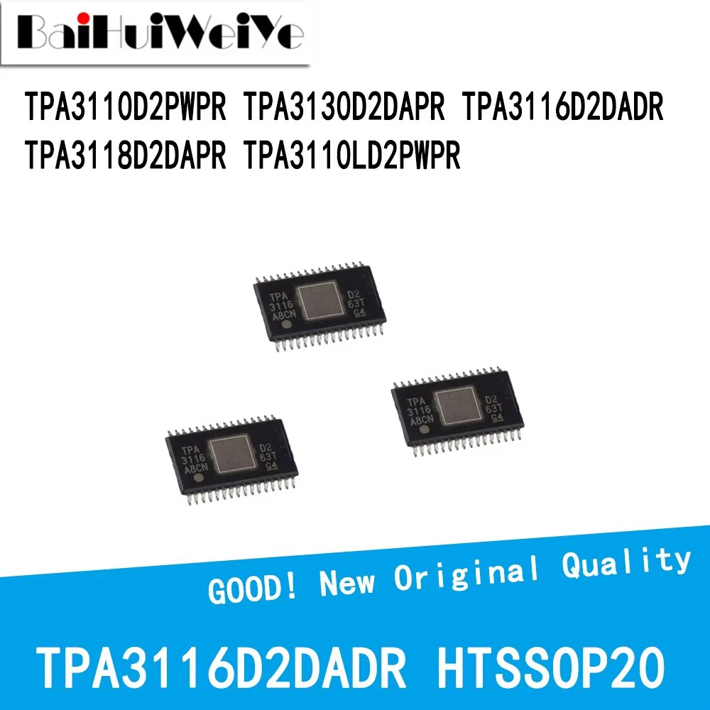 1PCS TPA3130D2DAPR TPA3110D2PWPR TPA3116D2DADR TPA3118D2DAPR TPA3110LD2PWPR SMD HTSSOP20 New Good Quality Chipset