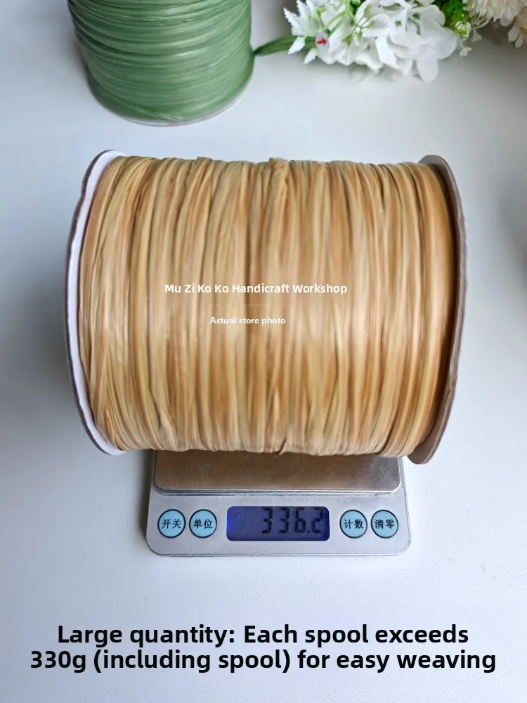 حقيبة مصنوعة يدويًا غزل خاص 300 جرام لفة مزدوجة اللون ماتي الحمار هوك إبرة المواد لحقيبة اليد Matralfi الحمار #3