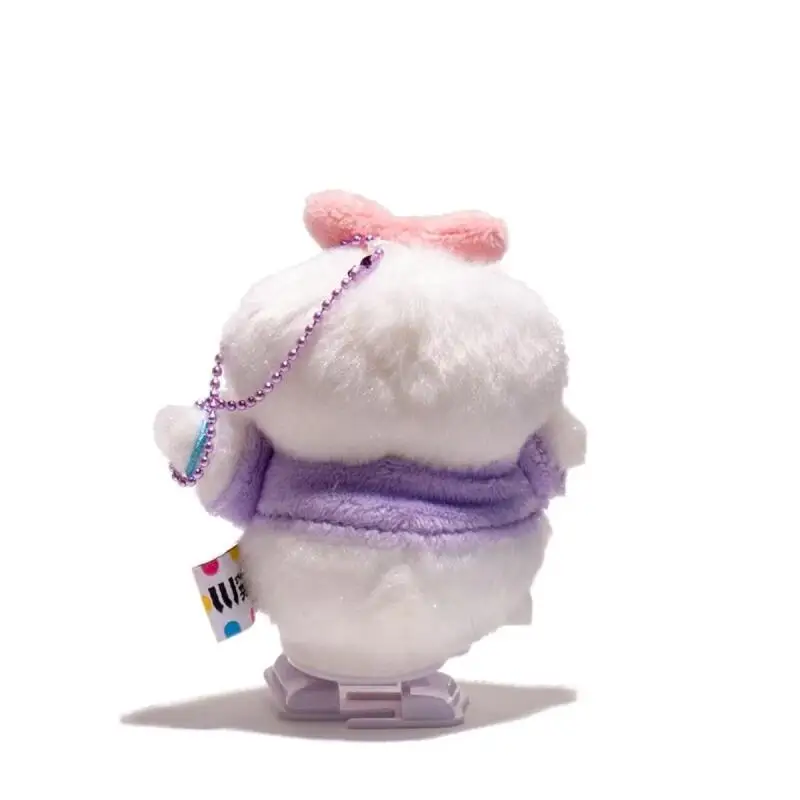 Porte-clés en peluche Disney Donald Duck Daisy Duck, 10Cm, ornements suspendus pour sac à dos, décoration de bureau dans le véhicule, cadeau d'anniversaire pour Couple