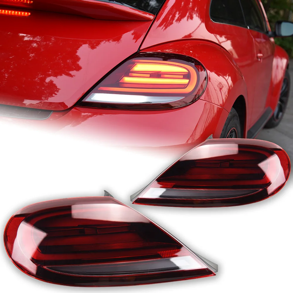 Car Lights for Beetle Led Tail Lamp 2012-2020 Dynamic Signal Tail Light Animation Rear Stop Brake Reverse Auto Accessories