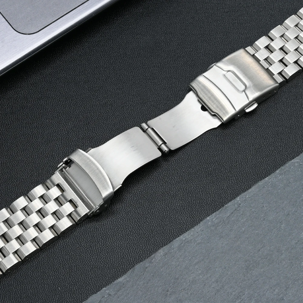 Ремешок из нержавеющей стали для Samsung Watch 7 Ultra 47 мм, деловой металлический браслет с изогнутым концом для Galaxy 7 47 мм