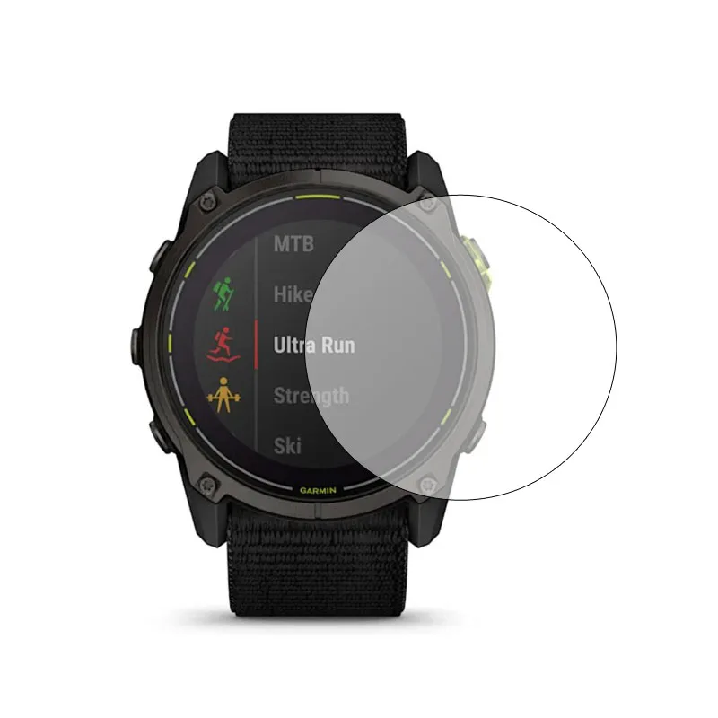 Hard Glass Smartwatch Clear Protective Film For Garmin Enduro 3/2 Smart Watch Display Screen Protector Cover Enduro3 Accessories