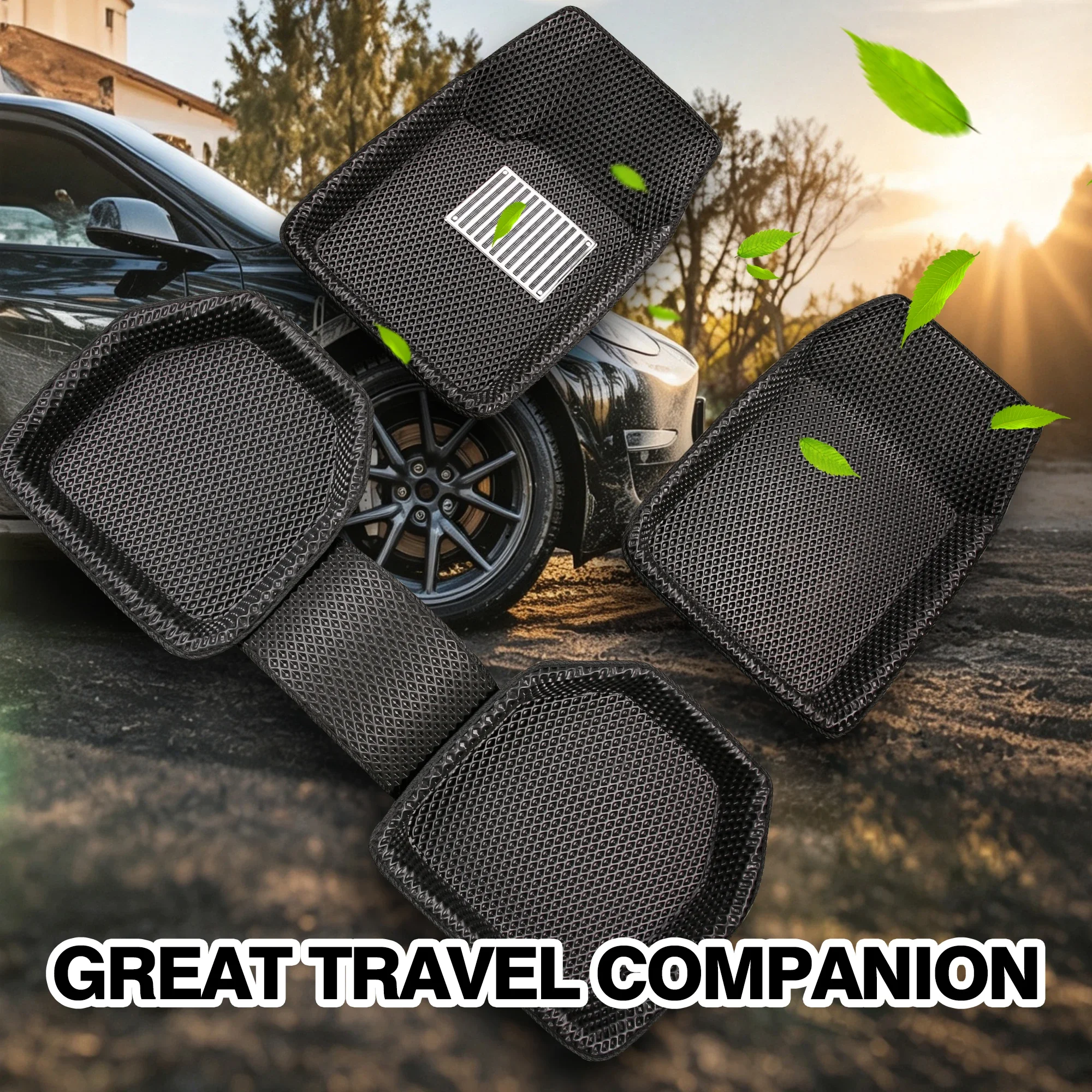 

EVA Material Universal Size Car Floor Mat for CHEVROLET Cruze Blazer Captiva Camaro Aveo Malibu Equinox Car Accessories