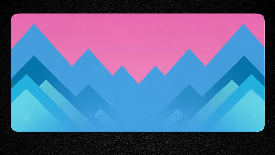 

Vintage Valley Blue Desk Mat, Artistic Aesthetic Office Decor, Minimalist Style Enthusiast Gift, Gamer Mouse Pad Kawaii Desk Pad