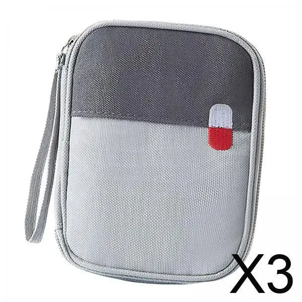 

Oxford Fabric Medicine Storage Bag Portable First Aid Kit Organizer Survival Pouch for Home Car Business