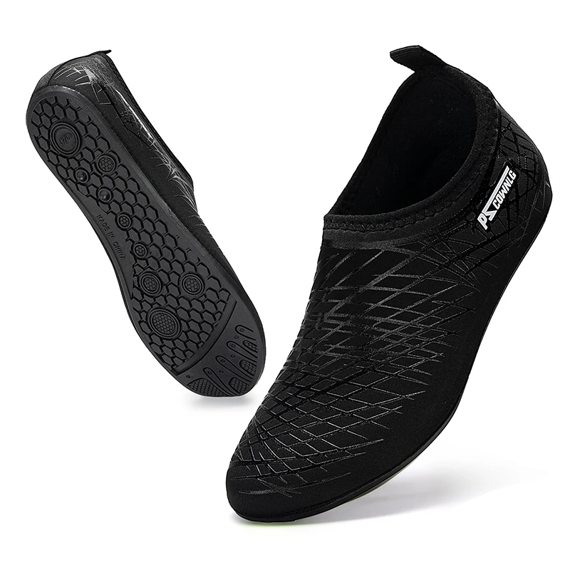 Watersportschoenen Barefoot sneldrogende Aqua Yoga sokken instapper voor heren dames