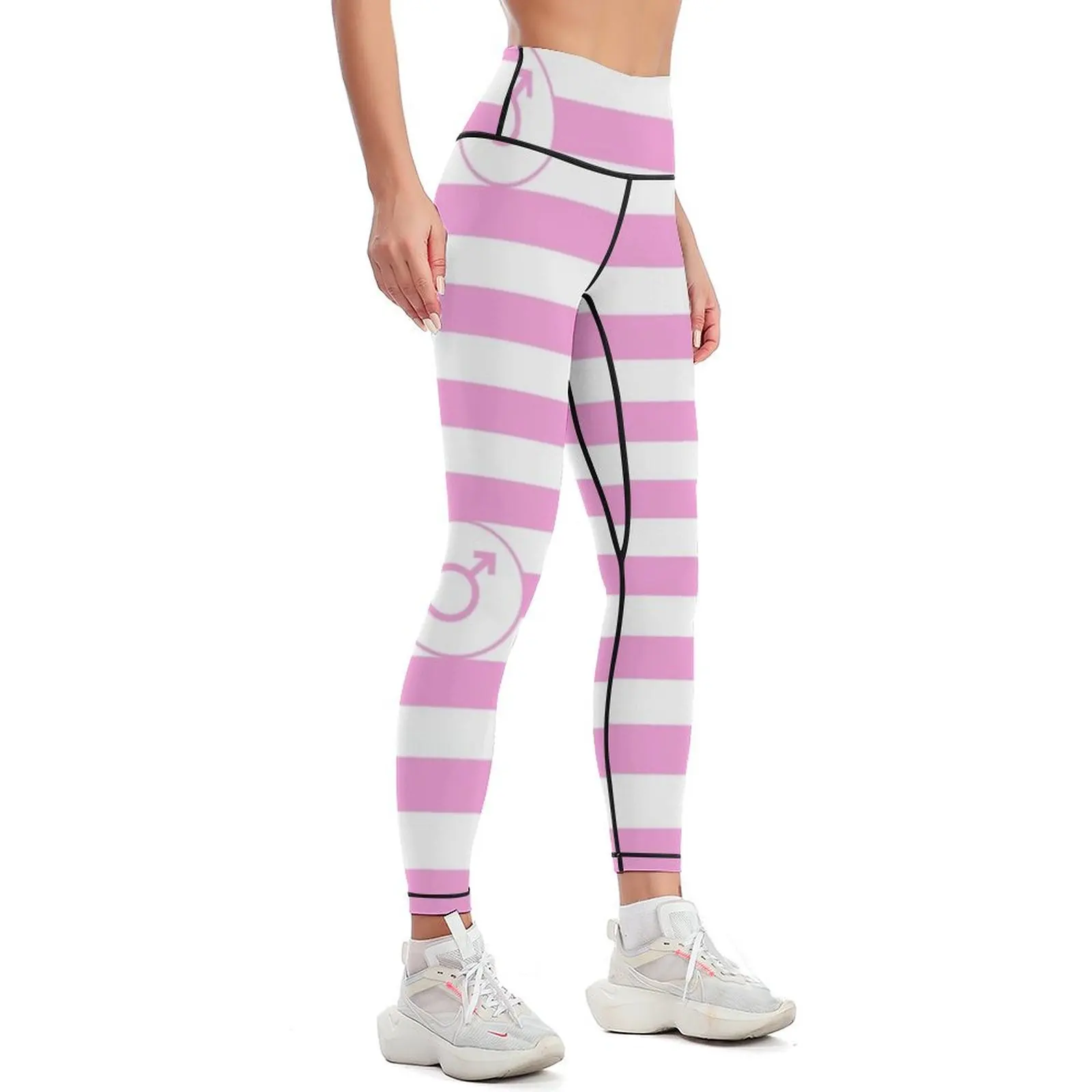 Sissy Pride Flag Leggings sports tennis for legings for fitness Sports pants for Womens Leggings