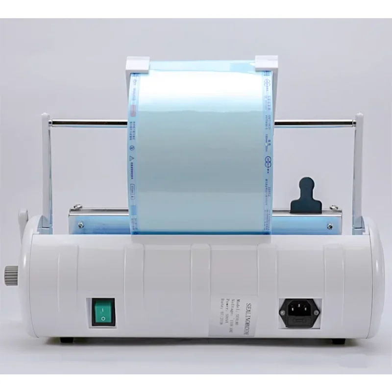 Dental Heat Sealing Machine for Sterilizing Pouch & Disinfection Bag, Medical Packaging Sealer for Dental Clinic