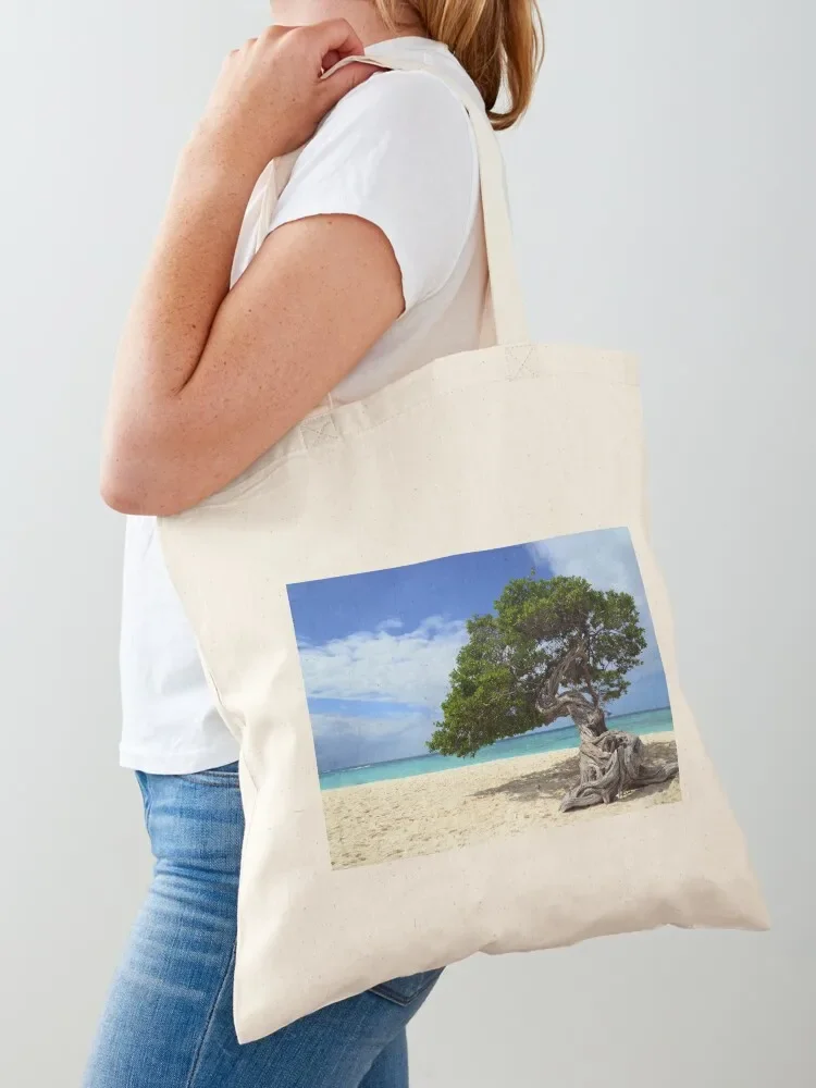 Aruba tree , Divi Divi Tote Bag ecological bags hand bag reusable shopping bags Women's bag
