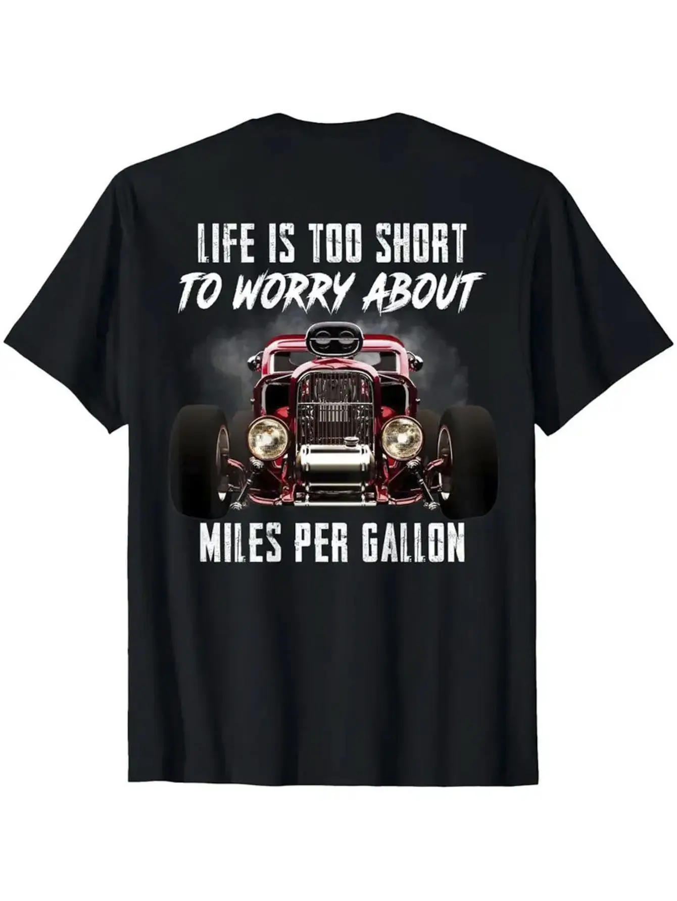 

Футболка с рисунком горячей оси в стиле ретро, 100% чистый хлопок, обычная футболка с короткими рукавами, 180 грамм, классическая удобная одежда с круглым вырезом