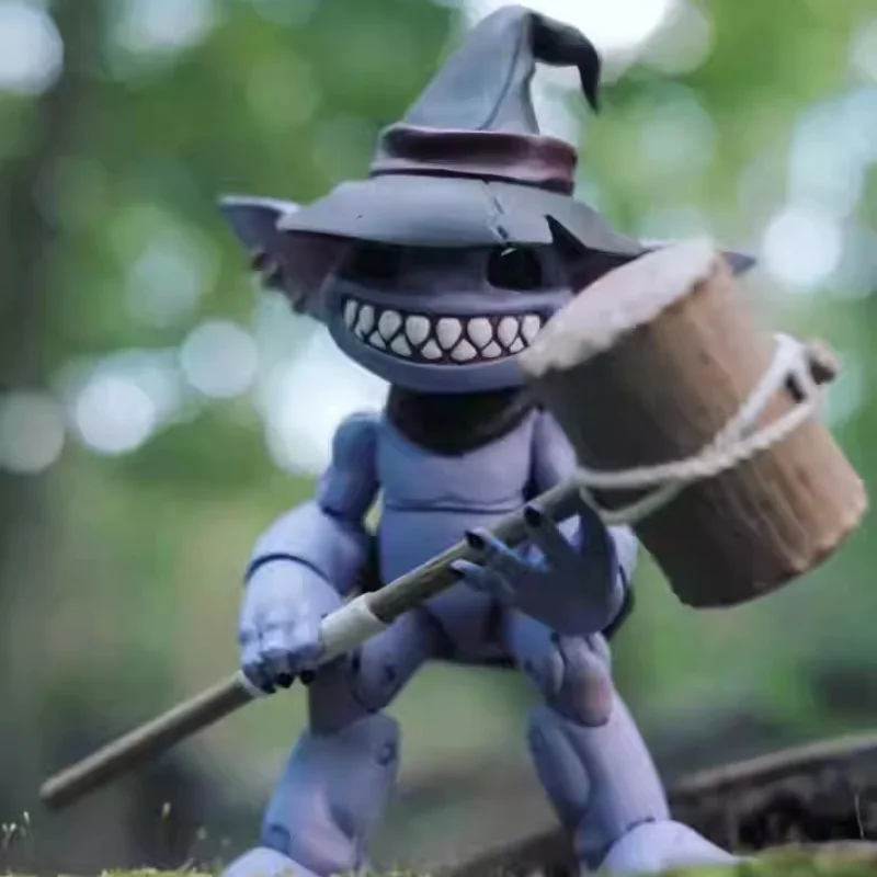 Figura de acción de 4 pulgadas de la serie Goblin 1 Wave, escala 1/12, juguete coleccionable temático de Halloween para niños, decoraciones de mesa, regalo 2025