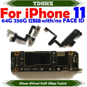 Bilashmart Main Logic Board iPhone 11 Motherboard Clean iCloud Plate Support Update Mainboard Tested 11Pro Max