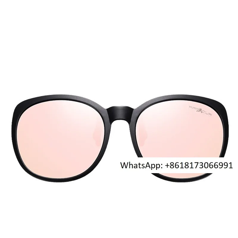 Sunglasses clip for women's cat's eyes, sunglasses for myopia, UV protection for driving, high-definition polarization